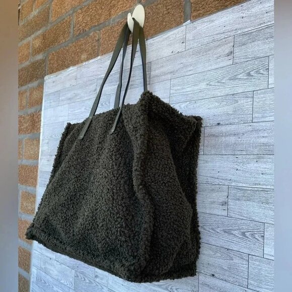 Kassiopea x Anthropologie Maxi Tote Bag olive green - Picture 4 of 8